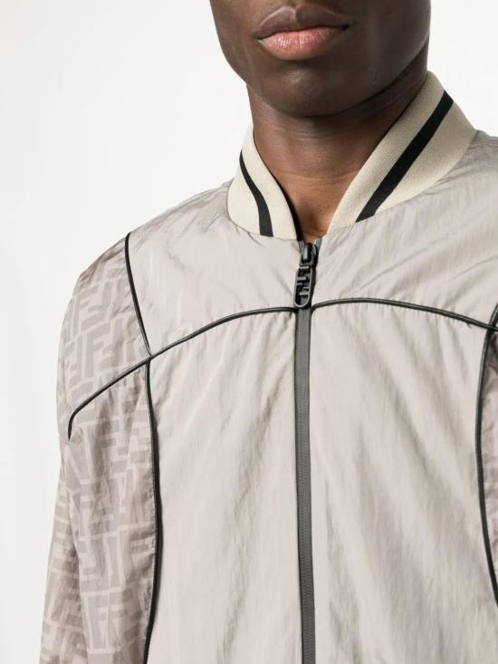  펜디 봄버 자켓 FAA899AP5A taupe - FENDI