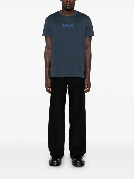  펜디 반팔 티셔츠 FY1319ASE7 navy - FENDI