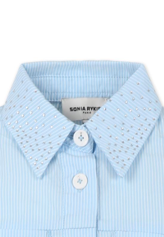 25SS [키즈] 소니아리키엘 셔츠 A00302 N48 LIGHT BLUE - SONIA RYKIEL
