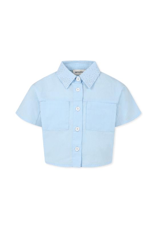25SS [키즈] 소니아리키엘 셔츠 A00302 N48 LIGHT BLUE