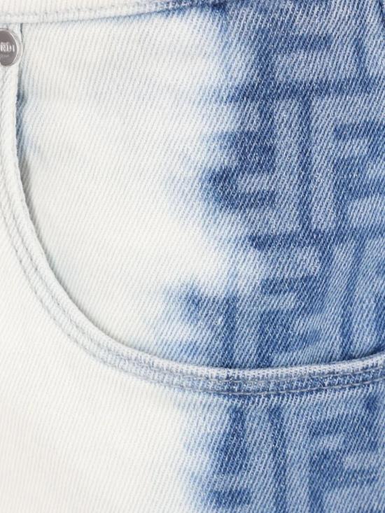  펜디 데님 숏팬츠 FLP357AN53 chalk - FENDI