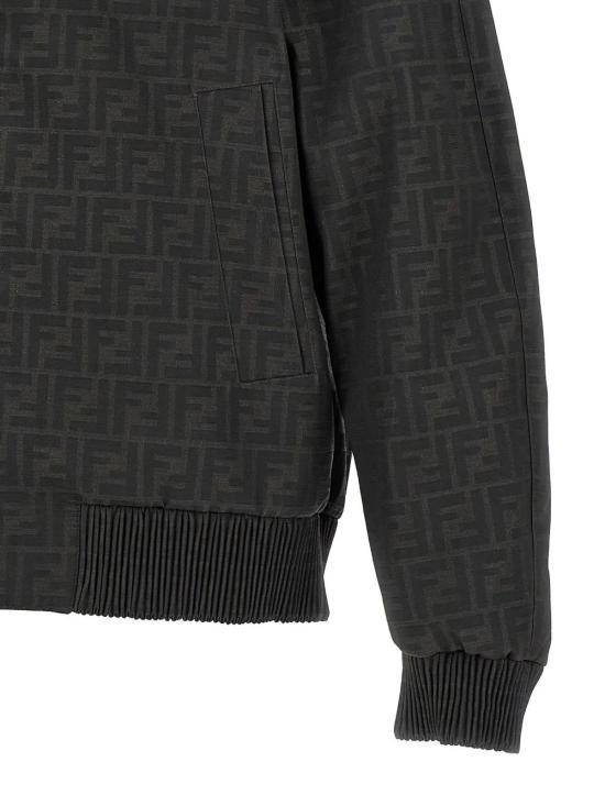  펜디 봄버 자켓 FW1333ASCKF1440 brown - FENDI