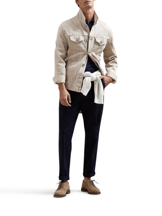  브루넬로 쿠치넬리 수트 M252DE1450C2517 Blue - BRUNELLO CUCINELLI
