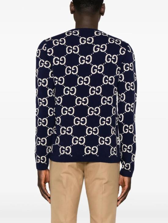  구찌 스웨터 692900XKCC5 navy - GUCCI