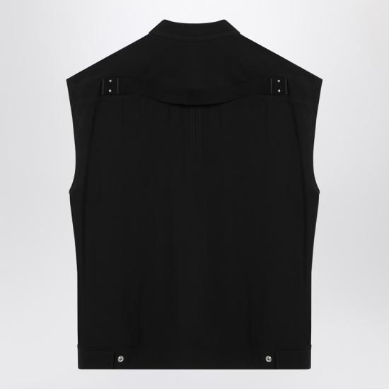 25SS 릭 오웬스 베스트 RU01E5776Y Black - RICK OWENS