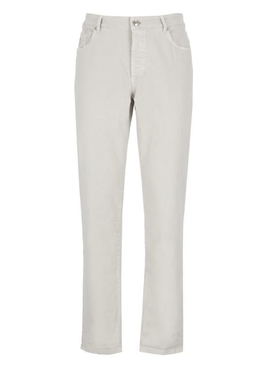 25SS 브루넬로 쿠치넬리 스트레이트 팬츠 M277PD3210 C7008 Beige