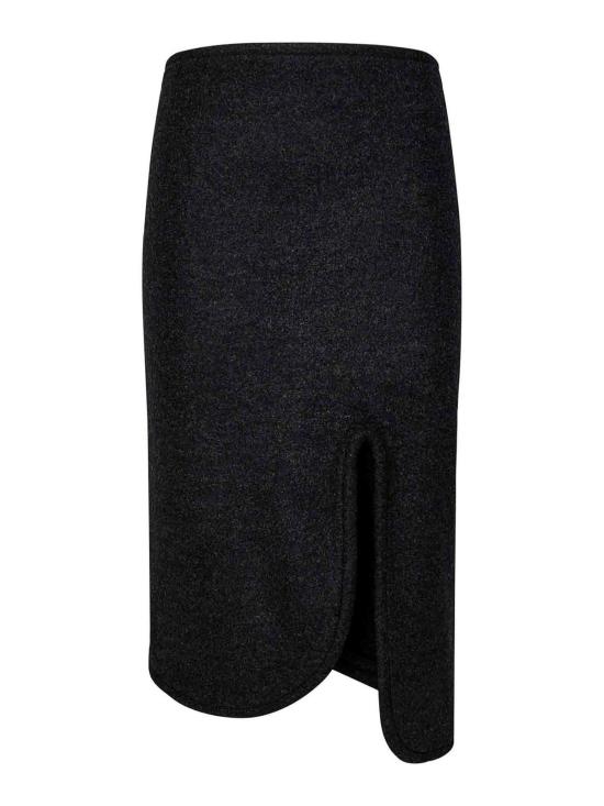  빅토리아 베컴 미디 스커트 1424WSK005815ACHARCOAL Grey