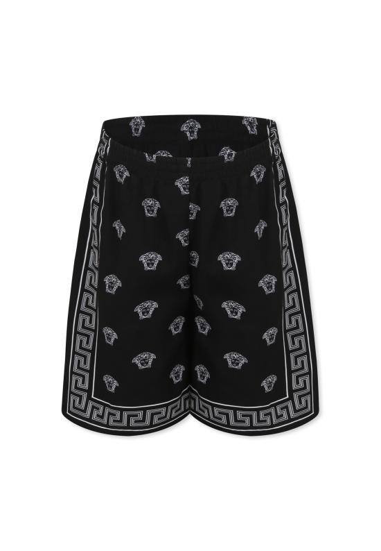 25SS [키즈] 베르사체 쇼츠/버뮤다 1018268 1A13057 5B040 BLACK