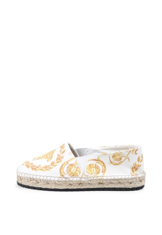 25SS [키즈] 베르사체 에스파드류 1018007 1A12889 2W110 WHITE - VERSACE