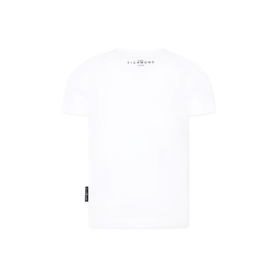 25SS [키즈] 리치몬드 티셔츠 RBP25003TS WHITE - RICHMOND