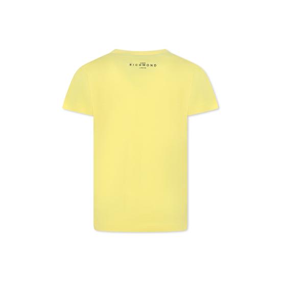 25SS [키즈] 리치몬드 티셔츠 RBP25003TS YELLOW - RICHMOND