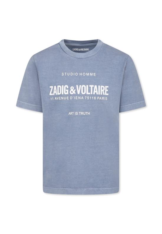 25SS [키즈] 자딕앤볼테르 티셔츠 X60372 896 LIGHT BLUE