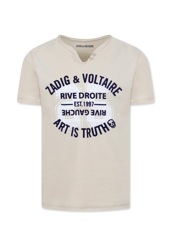 25SS [키즈] 자딕앤볼테르 티셔츠 X60380 184 IVORY