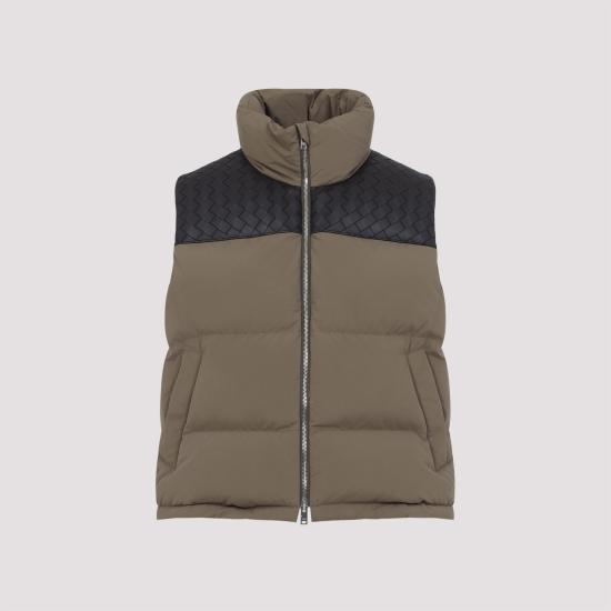 25SS 보테가베네타 베스트 816645V1LE0 9523 BROWN - BOTTEGA VENETA