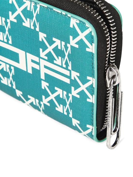 25SS 오프화이트 가죽소품 OMNC046S22FAB0015961 GREEN - OFF WHITE