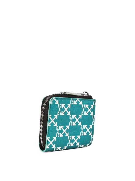 25SS 오프화이트 가죽소품 OMNC046S22FAB0015961 GREEN - OFF WHITE