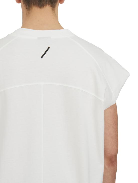 25SS 톰크롬 반팔 티셔츠 LMTS847OFFWHITE White - THOM KROM