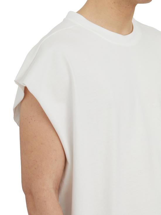 25SS 톰크롬 반팔 티셔츠 LMTS847OFFWHITE White - THOM KROM