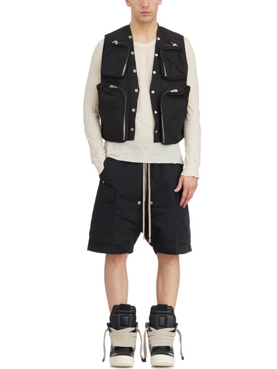 25SS 릭 오웬스 베스트 LRU01E5767FT09 Black - RICK OWENS