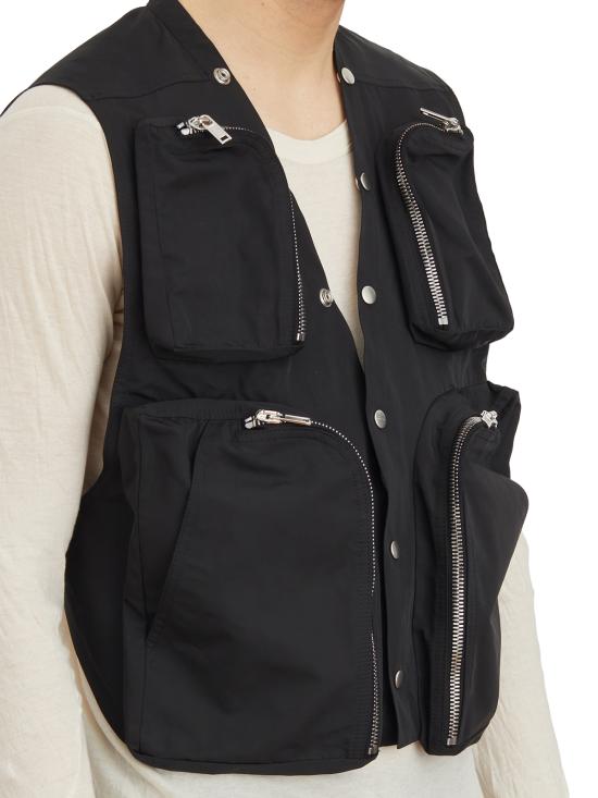 25SS 릭 오웬스 베스트 LRU01E5767FT09 Black - RICK OWENS