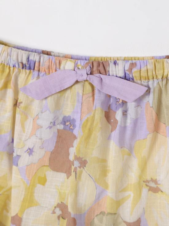 25FW [키즈] 짐머만 쇼츠/버뮤다 9528ASS244 PMFL Violet - ZIMMERMANN