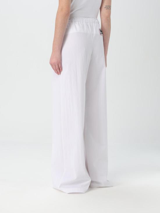 25FW 모스키노 팔라초 팬츠 03353224 0001 White - MOSCHINO