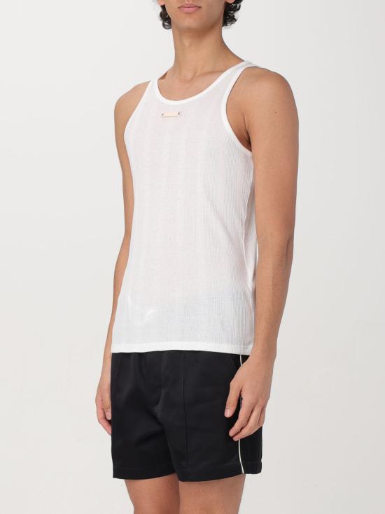 25SS 마르지엘라 민소매 티셔츠 S50NL0049M20060 101 White - MAISON MARGIELA