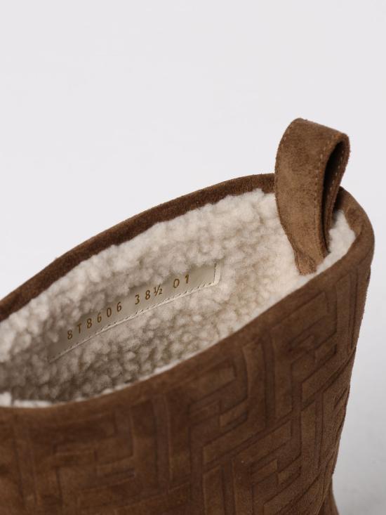 25FW 펜디 아프레 시크 FF 스웨이드 로우 부츠  8T8606ASA1 F0C23 Brown - FENDI