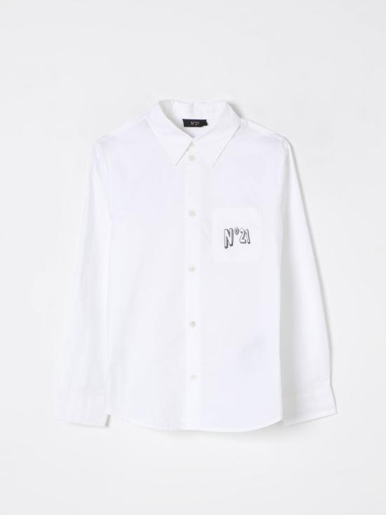 25SS [키즈] 누메로벤투노 셔츠 N2102UN0015 0N100 White