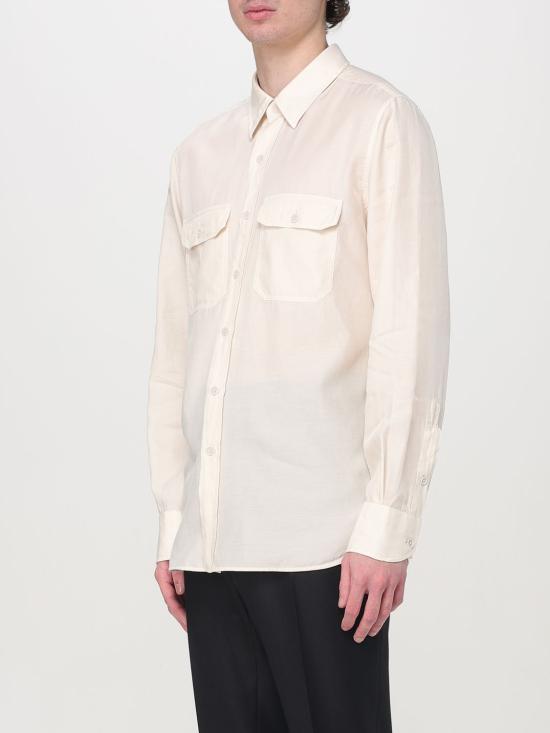 25FW 톰포드 긴팔 셔츠 HME001FMG002S24 IG082 Grey - TOMFORD