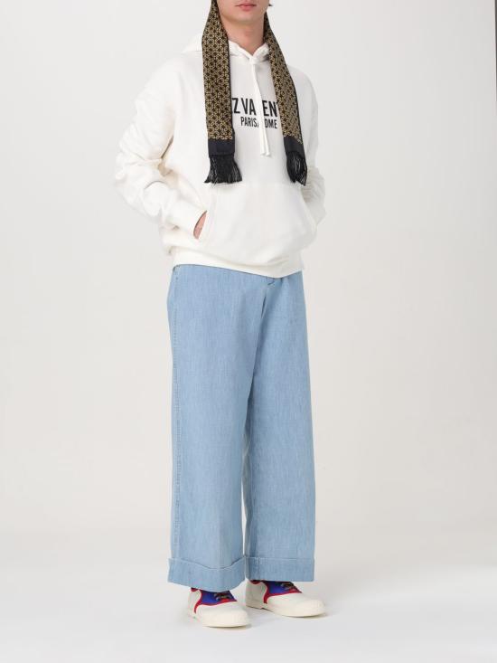 25FW 발렌티노 가라바니 후드 티셔츠 6V3MF28NAPJ A03 White - VALENTINO GARAVANI