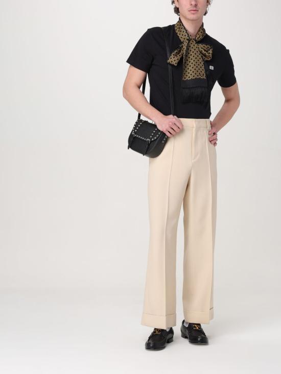 25FW 발렌티노 가라바니 반팔 티셔츠 6V3MG10VAQ8 0NO Black - VALENTINO GARAVANI