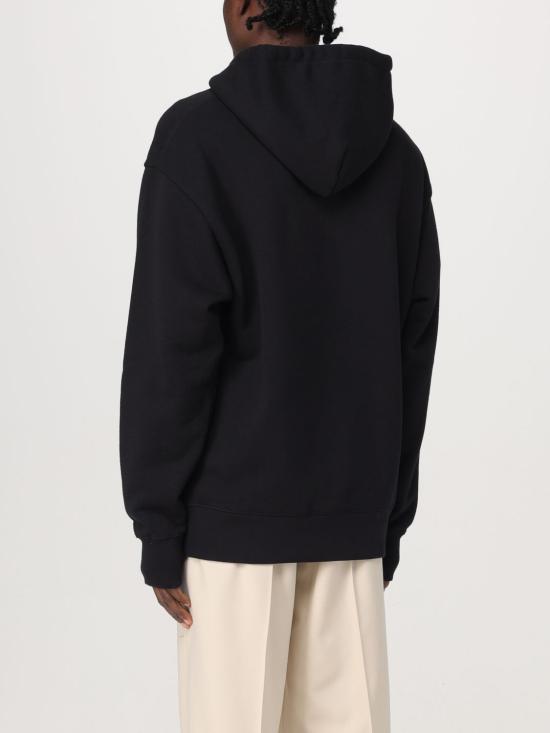 25FW 발렌티노 가라바니 후드 티셔츠 6V3MF28NAQA 0NO Black - VALENTINO GARAVANI