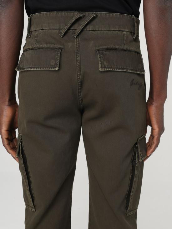 25FW 버버리 워싱 코튼 카고 팬츠  8105255 Green - BURBERRY