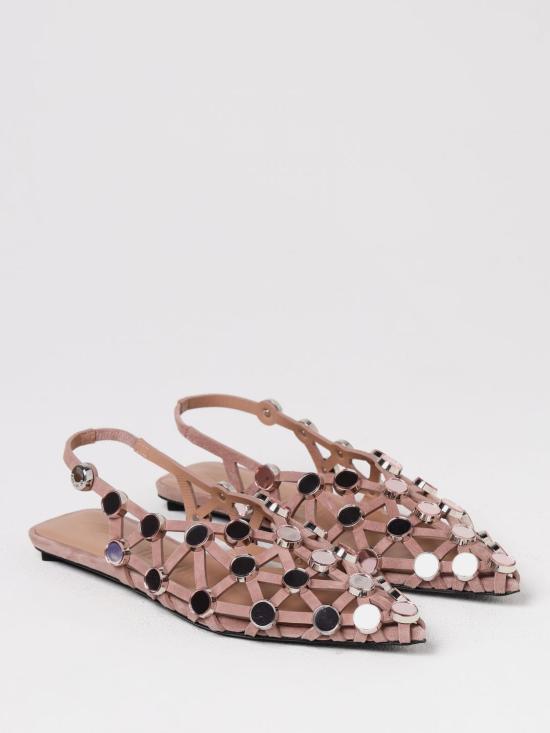 25SS 디 아티코 플랫 슈즈 250WSH00801LBT007SA 326 Beige - THE ATTICO