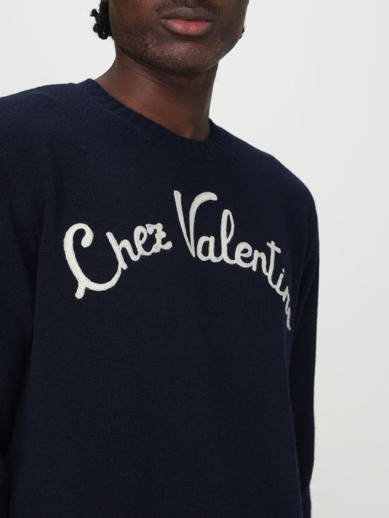 25FW 발렌티노 가라바니 스웨터 6V3KC33LAR8 D51 Blue - VALENTINO GARAVANI