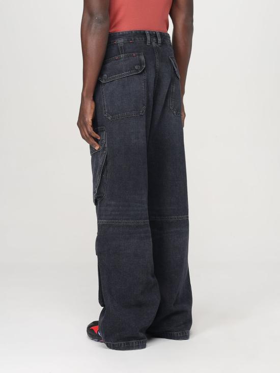 25FW 디젤 데님 팬츠 A15766007Z9 02 Black - DIESEL
