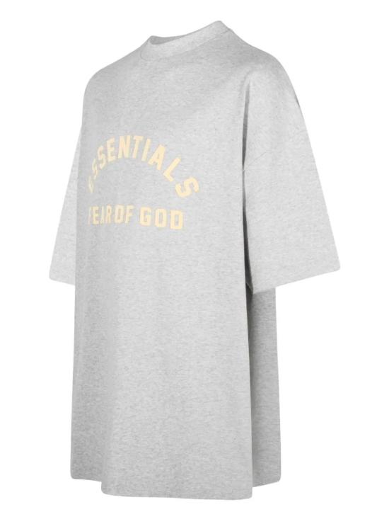  피어오브갓 반팔 티셔츠 125SP242006F grey - FEAR OF GOD