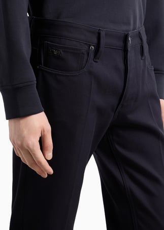 25SS 엠포리오 아르마니 스트레이트 팬츠 6D1J75 1NUPZ 0920 Blu navy - EMPORIO ARMANI