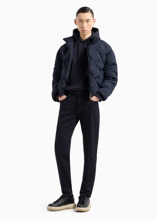 25SS 엠포리오 아르마니 스트레이트 팬츠 6D1J75 1NUPZ 0920 Blu navy - EMPORIO ARMANI