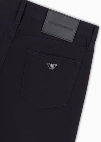 25SS 엠포리오 아르마니 스트레이트 팬츠 6D1J75 1NUPZ 0920 Blu navy - EMPORIO ARMANI