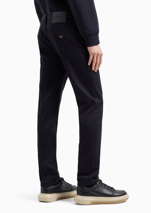 25SS 엠포리오 아르마니 스트레이트 팬츠 6D1J75 1NUPZ 0920 Blu navy - EMPORIO ARMANI