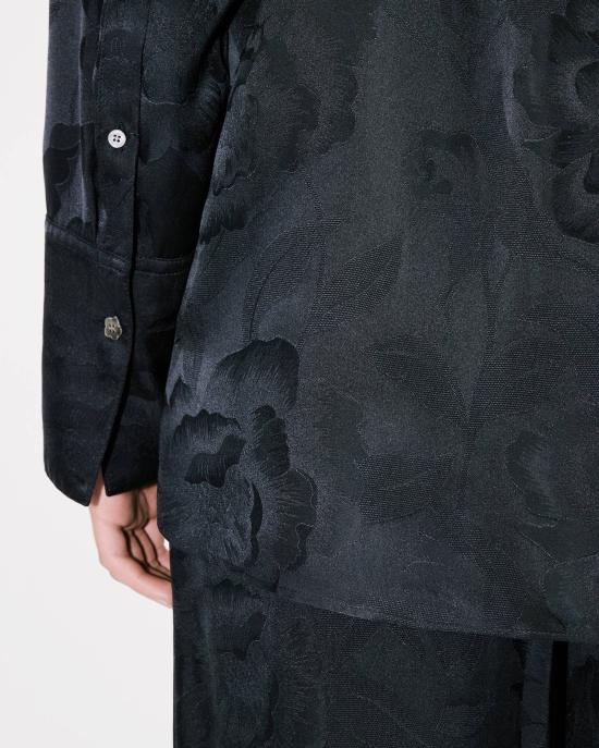 25SS 겐조 셔츠 FF52CH2549JR 99 Black - KENZO