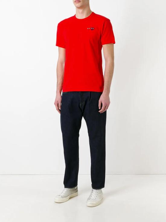  꼼데가르송 반팔 티셔츠 P1T226 red - COMME DES GARCONS