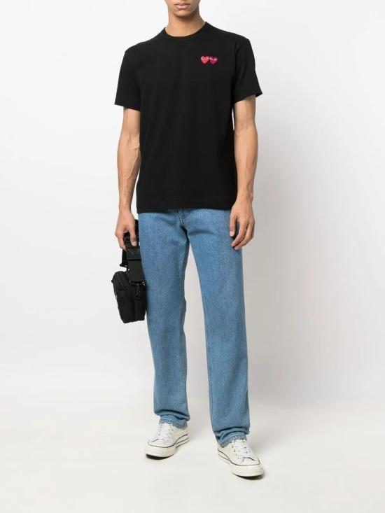  꼼데가르송 반팔 티셔츠 P1T226 black - COMME DES GARCONS