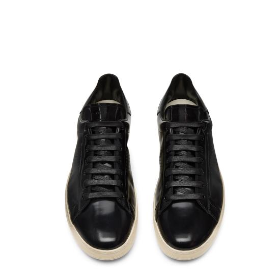  톰포드 스니커즈 J1045LCL249L 3NW02 BLACK CREAM - TOMFORD