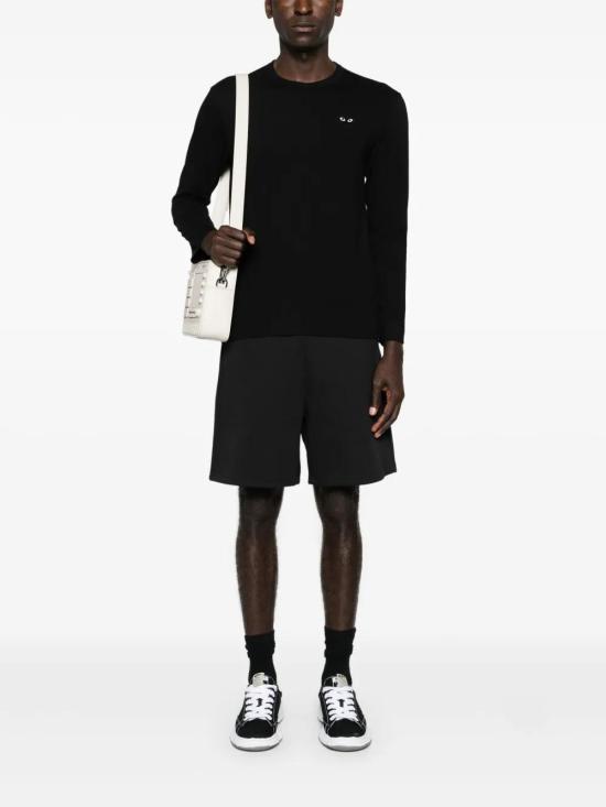  꼼데가르송 긴팔 티셔츠 AXT120051 black - COMME DES GARCONS