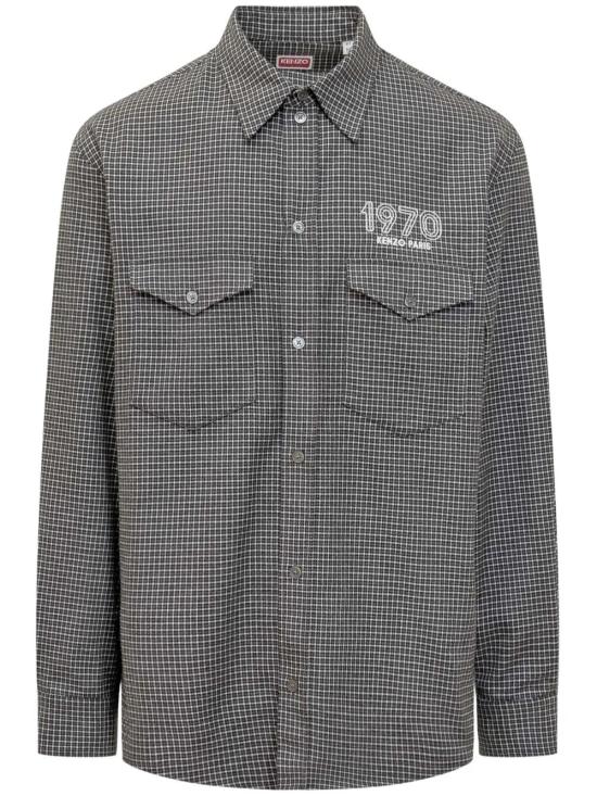  겐조 긴팔 셔츠 FE65CH4149LG grey