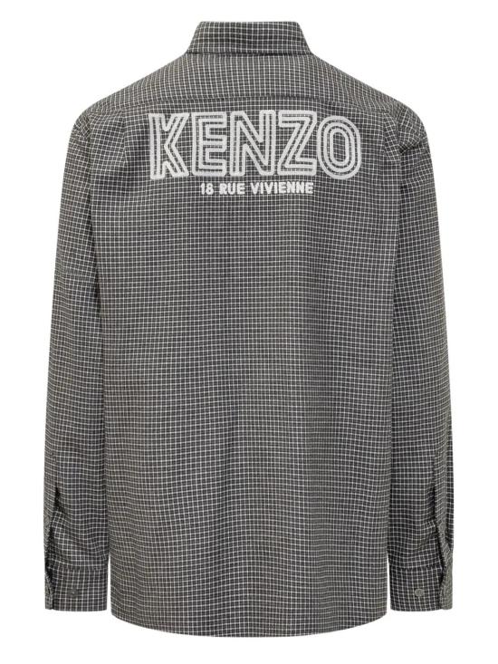  겐조 긴팔 셔츠 FE65CH4149LG grey - KENZO