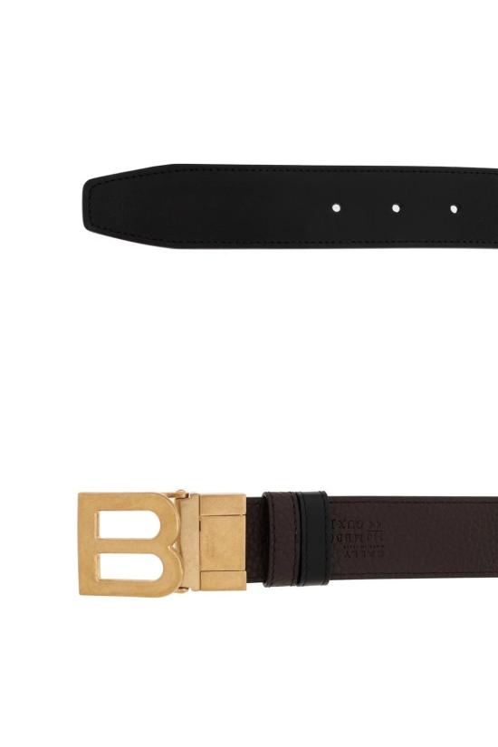  발리 가죽 벨트 MBB03QVT446I943O DOM - BALLY